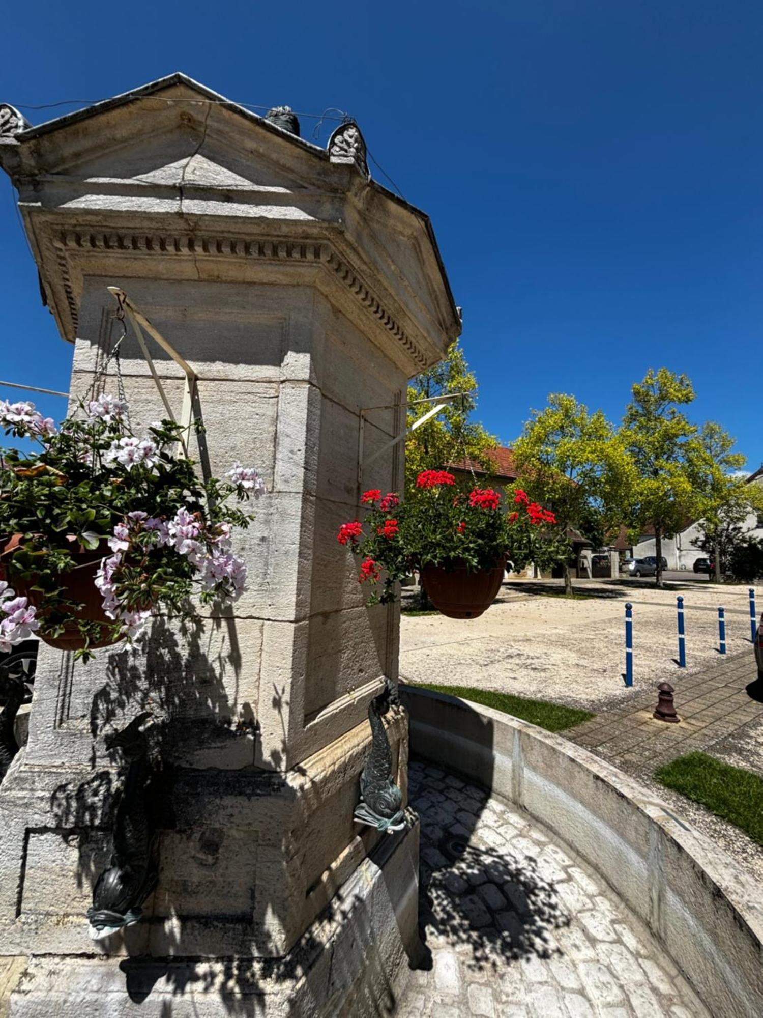 Au Lavoir Hotel Fontaine-Francaise ภายนอก รูปภาพ